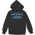 面白いシーラカンスス 魚愛好家 古典学者 長袖tシャツ パーカー
