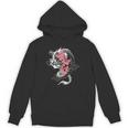 龍 日本の桜文化 長袖tシャツ パーカー
