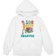 100 Days Smarter Teacher Student Books 100th Day Of School For Men Women Kids Unisex Hoodie