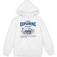 Always Exploring Campfire Ocean Outdoor ビーチライフグラフィック パーカー