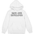 Back End Developer パーカー