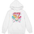 Baseball Drip 6 7 Number 67 Six Seven Meme Boys Kids Unisex Hoodie Baseball Drip 6 7 Number 67 Six Seven Meme Boys Kids Unisex Hoodie