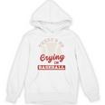 Baseball Game Day There Is No Crying In Baseball Unisex Hoodie