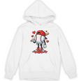 Baseball Ice Cream Drip Valentines Day Sports For Kids Boys Unisex Hoodie