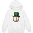 Baseball Leprechaun Hat Saint Patrick Retro Unisex Hoodie