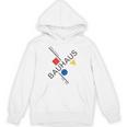 Bauhausムーブメントtシャツ、1923年建築作品。 パーカー