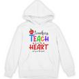 THE BEST TEACHERS TEACH FROM THE HEART NOT BOOK T-SHIRT Men Women Unisex Hoodie
