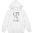 Book Club Squad Reading And Wine Lover Unisex Hoodie