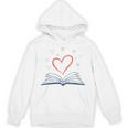 Book Reading Love Heart Library Unisex Hoodie Book Reading Love Heart Library Unisex Hoodie