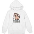 Books Fuel My Horsepower Cute Reading Pony Unisex Hoodie