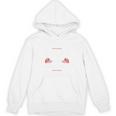 Books And Gymnastics Cute Girl's Premium Unisex Hoodie