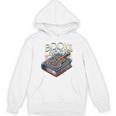 Books Rock Rock'n Roll Science Of Reading Teachers Guitar Unisex Hoodie
