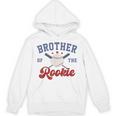 Brother Of Rookie 1st Birthday Baseball Boy Family Matching Unisex Hoodie Brother Of Rookie 1st Birthday Baseball Boy Family Matching Unisex Hoodie