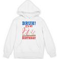 Bruh It's My 2nd Birthday Boy Baseball Themed Party Unisex Hoodie
