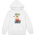 Cat Book Reader Nerd Unisex Hoodie