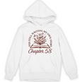 Chapter 58 Book Readers Flower Lovers 58th Birthday Girls Premium Tri-Blend Unisex Hoodie