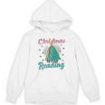 Christmas Is For Reading Books Christmas Tree Books Unisex Hoodie