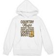 Country Music マディトラックとカウボーイブーツ ウェスタンusa パーカー
