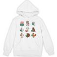 Cute Farm Animals Reading Books Teacher Library Reader Unisex Hoodie Cute Farm Animals Reading Books Teacher Library Reader Unisex Hoodie