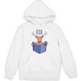 Dear Drop Everything And Read Book Reading Pun Graphic Unisex Hoodie