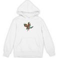 Easily Distracted By Hawks & Books Lover Falcon Bird Unisex Hoodie