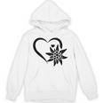 Edelweiss フラワーマウンテン Edelweiß フラワーハート Edelweiß 長袖tシャツ パーカー