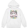 Game Day Vibes Softball Baseball Groovy Game Day Girls Women Unisex Hoodie