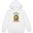 Halloween Teacher Librarian Monster Reading Books Performance Unisex Hoodie Halloween Teacher Librarian Monster Reading Books Performance Unisex Hoodie