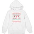 Ho Ho Homerun Baseball Ugly Christmas Sweater Party Hitter Unisex Hoodie Ho Ho Homerun Baseball Ugly Christmas Sweater Party Hitter Unisex Hoodie