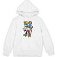 Ice Cream Drip Baseball Party 100 Days Of School Teacher Unisex Hoodie Ice Cream Drip Baseball Party 100 Days Of School Teacher Unisex Hoodie