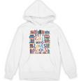 Just A Girl Who Loves Books Bookshelf Female Book Lovers Unisex Hoodie Just A Girl Who Loves Books Bookshelf Female Book Lovers Unisex Hoodie