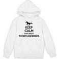 Keep Calm And Breed ファーマーブリーダー 馬サラブレッド パーカー