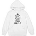 Keep Calm And Letana Handle It 面白い名前ギフト パーカー