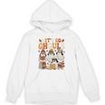 Let’s Go Ghouls Cozy Girly Ghosts Halloween Fall Book Lovers Unisex Hoodie