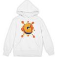 Letter G Initial Comic Book Vintage Matching Family Fun Unisex Hoodie