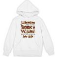 Librarian BCS Book Wizard Isn't a Job Title Library Unisex Hoodie