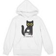 Life Essentials Witty Grungy Noisy Book Tea And Cat Unisex Hoodie