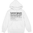Lorem Ipsum パーカー