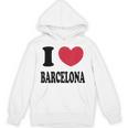 I Love Barcelona バルセロナが大好き パーカー