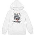 Powered By Books Coffee Endorphins Running Reader Runner Unisex Hoodie