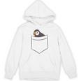 Puffin In The Pocketeabird Iceland Pocket Puffin パーカー
