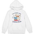 I Still Read Children’s Books Cute Duck Reading Book Lover Unisex Hoodie I Still Read Children’s Books Cute Duck Reading Book Lover Unisex Hoodie