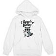 I Require Books Raccoon Reading For Book Lovers Unisex Hoodie