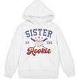 Sister Of Rookie 1st Birthday Baseball Boy Family Matching Unisex Hoodie Sister Of Rookie 1st Birthday Baseball Boy Family Matching Unisex Hoodie