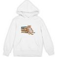 That's What I Do I Read Books I Pet Cats And I Know Things Unisex Hoodie