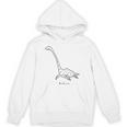 Uma ネッスィー ゆるい おもしろ かわいいイラスト ネッシー 長袖tシャツ パーカー