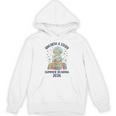 Unearth a Story Triceratops Dinosaur Reading Books Cute Dino Unisex Hoodie