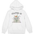 Women's Chapter 43 Book Lovers & Readers 43rd Birthday Wildflowers Unisex Hoodie Women's Chapter 43 Book Lovers & Readers 43rd Birthday Wildflowers Unisex Hoodie