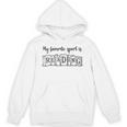 Women's My Favorite Sport Is Reading Fun Book Fan Reader Sketch Art Unisex Hoodie