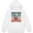 Worm Cozy Reading Books Plants Lamp Relaxation Nature Animal Unisex Hoodie